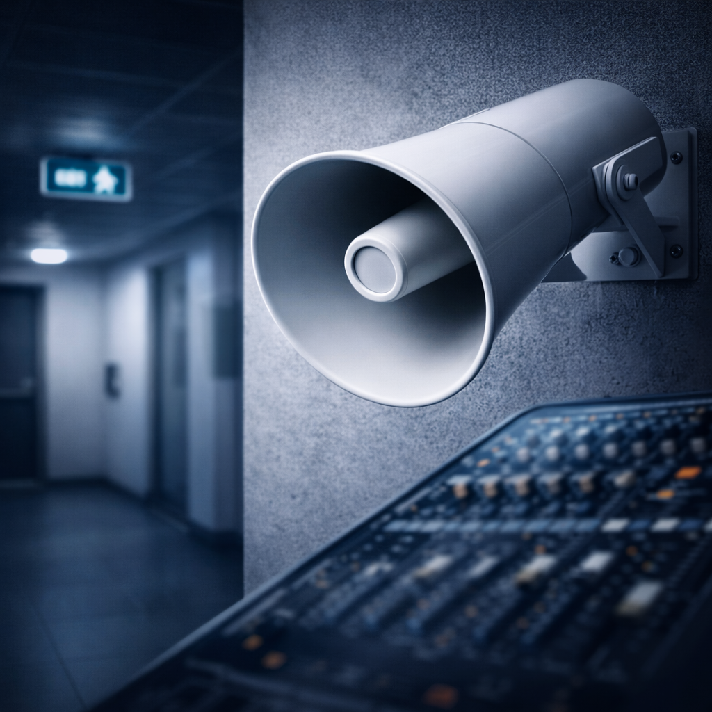 Sonorisation de sécurité